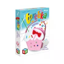 Torebka Babeczka z filcu