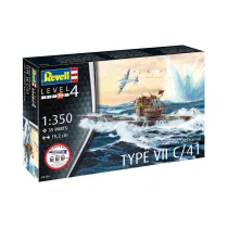 Revell Starter Kit 1:350 German Submarine Type VII�C-41 REV-75154