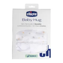 Chicco Prze�cierad�o Baby Hug G/D bambusowe foliage