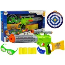 Karabin z tarcz� zielony LeanToys