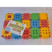 Klocki konstrukcyjne 90 elementw Wafle Adusie Jeyki CZAKO 409540