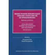 �rodki prawne ograniczaj�ce unikanie i uchylanie si� od opodatkowania