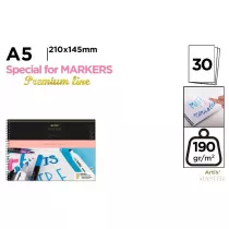 Artix Szkicownik A5/30K do marker�w