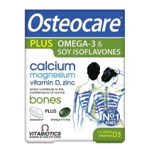 Vitabiotics Osteocare Plus Omega-3 & Soy Isoflavones suplement diety 84 tab.