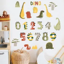 Naklejki na �cian� do pokoju dziecka dino