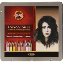 Koh-I-Noor Kredki Polycolor 24 kolor�w