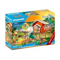Klocki Zestaw z figurkami Family Fun 71001 Domek na drzewie ze zjedalni