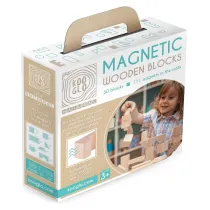 Klocki drewniane Mini Natural 30 szt