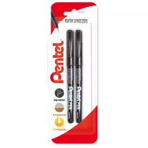 Pentel Marker precyzyjny z cienk� ko�c�wk� NMF450 czarny 2 szt.