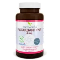 Medverita Astaksantyna z alg 10 mg suplement diety 60 kaps.
