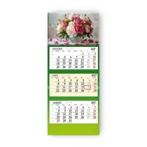 Sapt Kalendarz 2027 tr�jdzielny Peonie