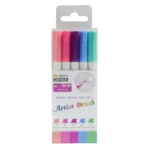 Marvy Flamastry Artist Brush Floral 5 kolor�w