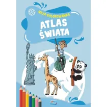 Moja kolorowanka. Atlas �wiata