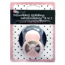 dpCraft Dziurkacz ozdobny naro�ny 3w1 serce MIX