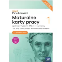 NOWE Ponad sowami 1. Maturalne karty pracy. Edycja 2024