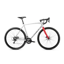 Romet Rower gravelowy ASPRE 1 srebrno-czerwony 54 M