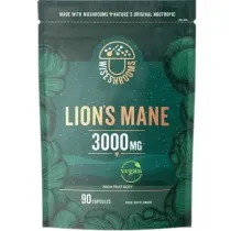 Wiseshrooms Lion's Mane - Hericum Soplwka Jeowata Suplement diety 90 kaps.
