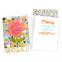 Kukartka Karnet DKP-081 Gratulacje, mama
