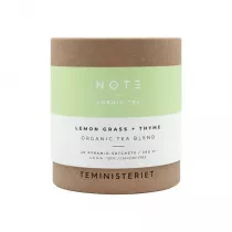 Teministeriet Note Lemongrass Thyme Organic Herbata zioowa 20 x 1.5 g