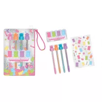 Pecoware D�ugopisy �elowe z naklejkami w saszetce Misie �elki