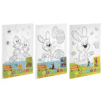 Grafix Malowanie po numerach 29.7x19.5cm MIX