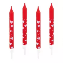 Amscan �wieczki Love 7.5cm