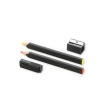 Moleskine Zestaw ołówków/zakreślaczy z temperówką