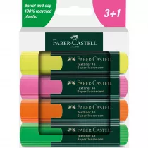 Faber-Castell Zakre�lacz neonowy 4 szt.