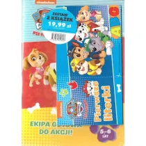 Psi Patrol zestaw ksieczek