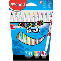 Maped Flamastry Colorpeps Brush 10 szt.