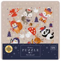 Puzzle w ramce - BN Cute animals, 49 el. Interdruk