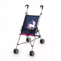 W�zek spacer�wka dla lalek granatowy Buggy Bayer