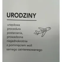 Fanaberie Krzysia Karnet KW sentencje CZAS, bez tekstu