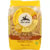 Alce Nero Makaron semolinowy razowy penne 500 g Bio