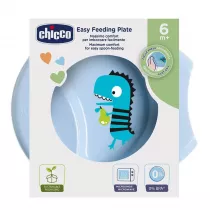 Chicco Talerz do karmienia 6m+ niebieski