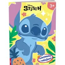 Disney Stich. Kolorowanka z naklejkami