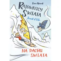 Na dachu wiata. Janek i tata 2