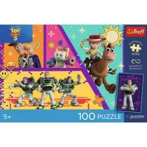 Puzzle 100el Premium Zabawki w akcji  TREFL  16556