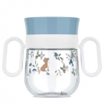 Mepal Kubek dziecicy treningowy do nauki picia Mio Forest Friends 108018065408 200 ml