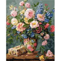 Ideyka Malowanie po numerach - Kwiatowa fantazja 40x50cm