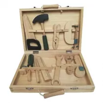 Drewniane narz�dzia do zabawy w walizce Egmont Toys