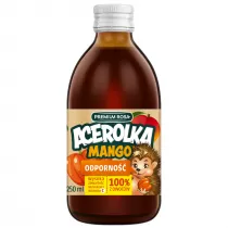 Premium Rosa Sok owocowy Acerolka mango 250 ml