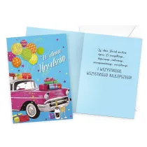 Kukartka Karnet B6 Urodziny