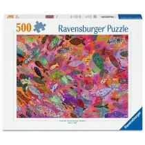 Puzzle 500 Fish in Fuchsia Ravensburger