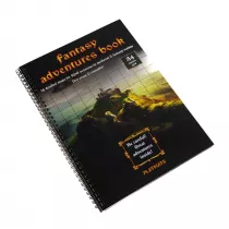 Ksiga RPG: Fantasy Adventures Book A4 (siatka kwadratowa) playmaty.pl