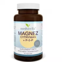 Medverita Magnez Potas + P-5-P Suplement diety 50 kaps.
