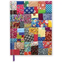 Flame Tree Notatnik A4 g�adki TW Floral Patchwork Quilt