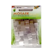Galeria Hobby Kamyczki Ton in Ton bia�y 10x10mm