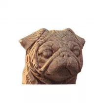 Puzzle 3D kartonowe - Mops Cartonic