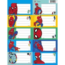 Beniamin Naklejki na zeszyty Spider Man 10 szt.